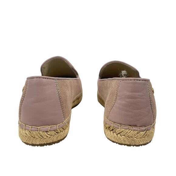 UGG W Sandrinne II Espadrille Flats Slip On Rose Gold Size 6 - Picture 8 of 12